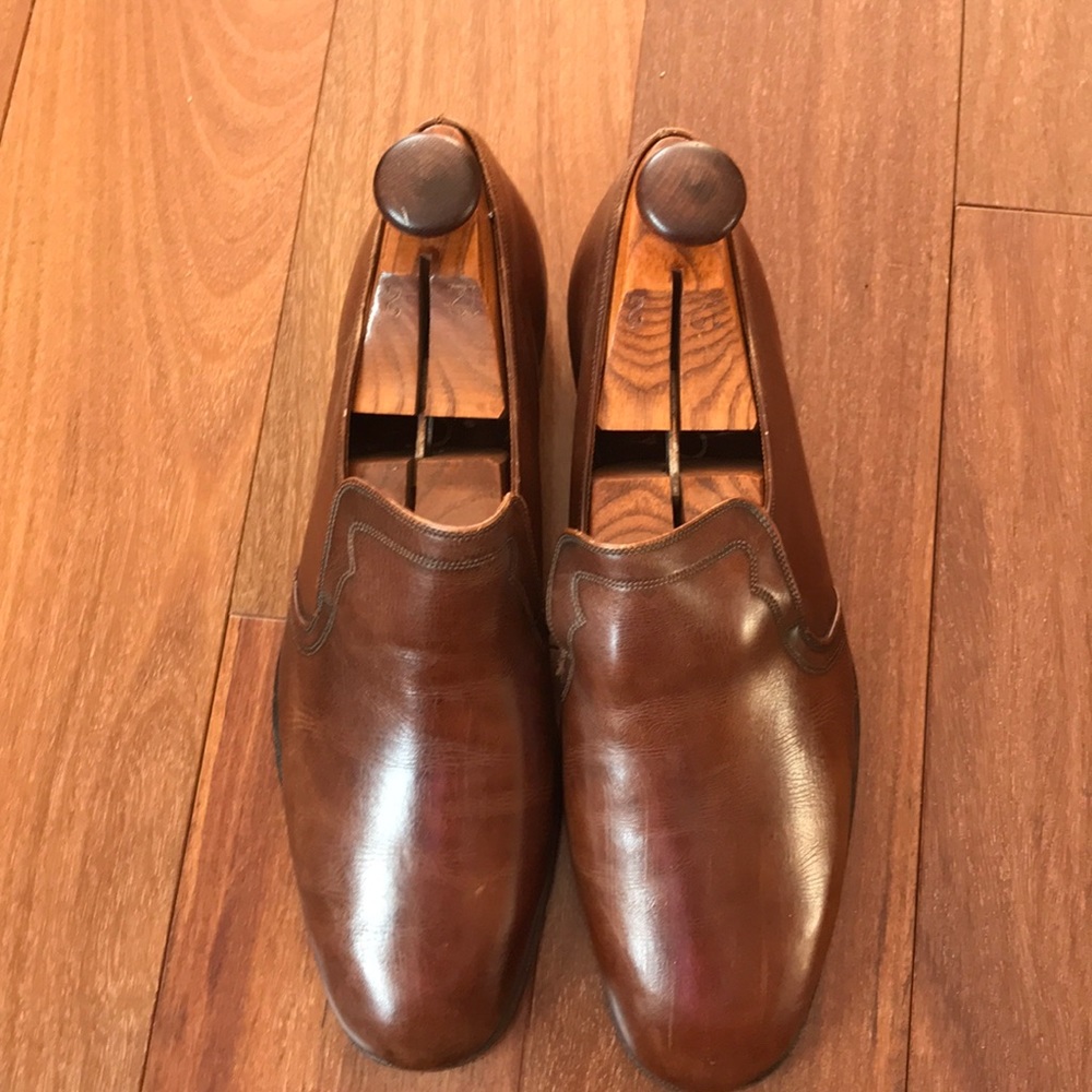 Vintage Men’s size 10 Bally Italian leather shoes